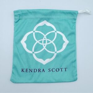 Authentic Kendra Scott Logo Jewelry DUST BAG with Drawstring
